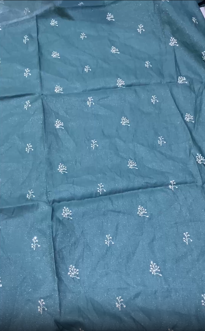 Cross Stitch Luxury Winter Embroidered (Shirt & Trouser)