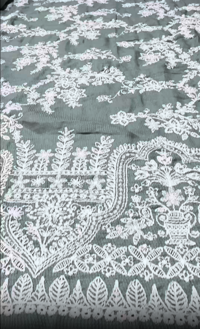 Image Embroidered Texture (Shirt & Trouser)
