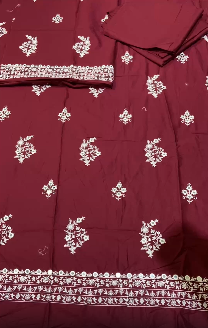 Cross Stitch Emb Lawn (Shirt & Trousers)
