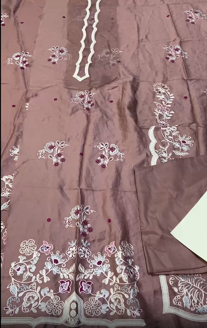 Cross Stitch Embroidered (Shirt & Dupatta)