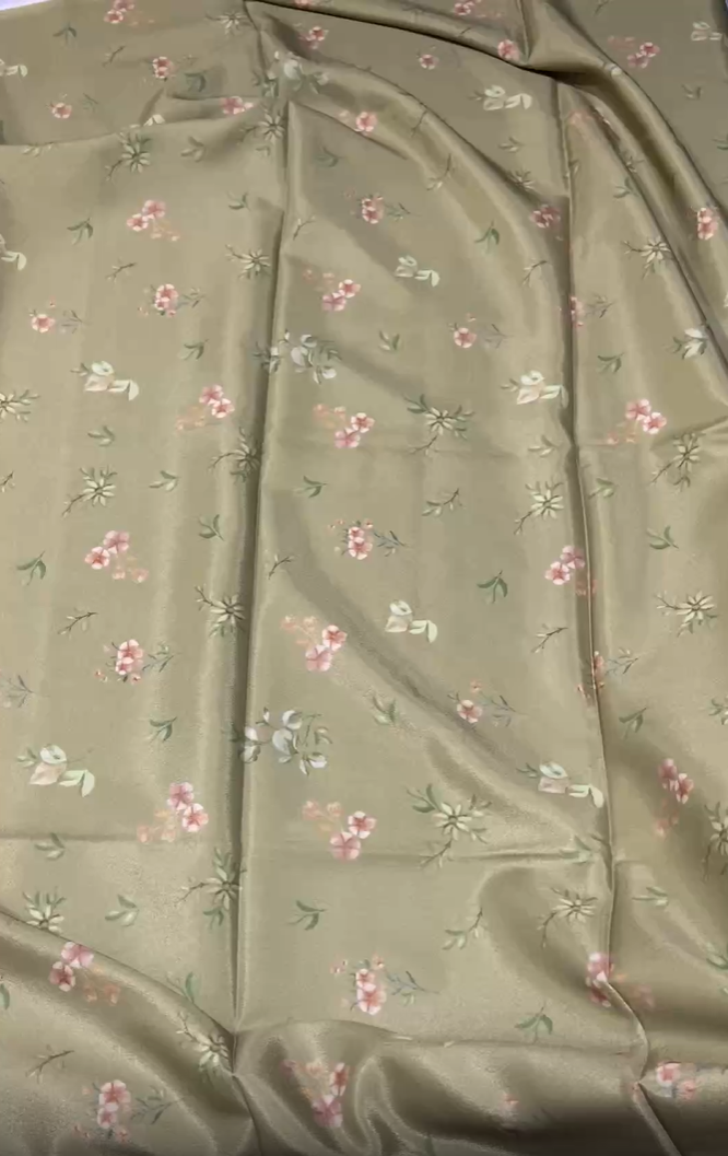 Farasha Silk Print (Shirt & Trouser)