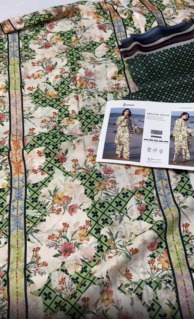 Jazmin Print Lawn 3pc