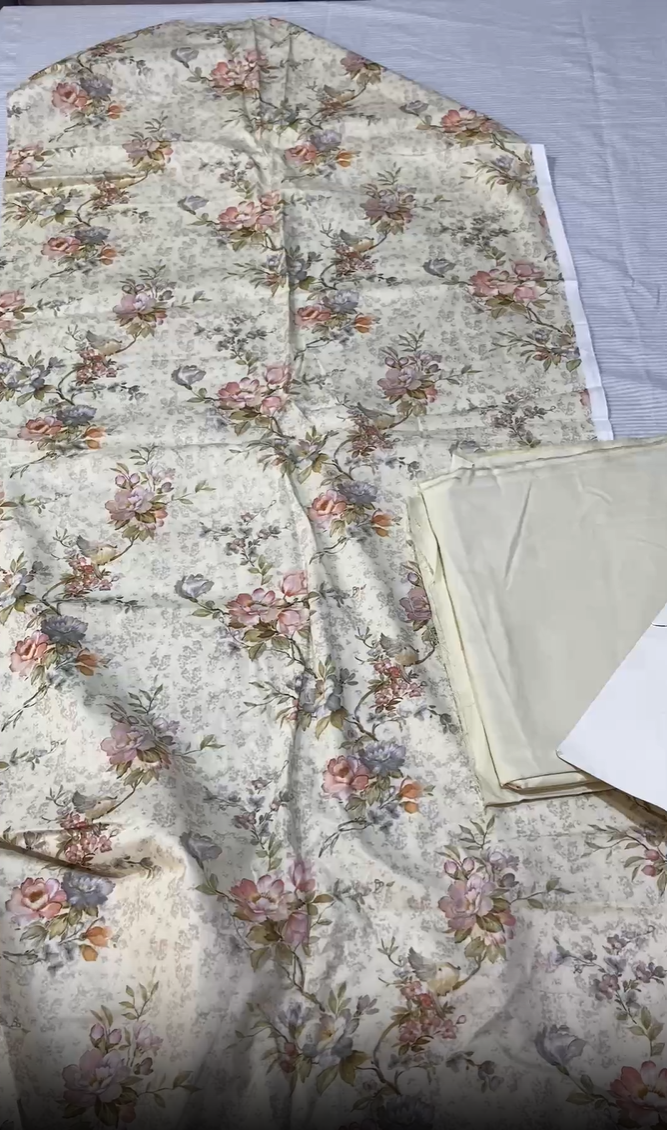 Cross Stitch Printed Lawn (Shirt & Trouser)