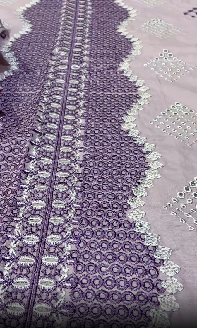 Nureh Embroidered Lawn 3pc