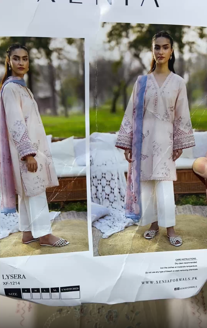 Xenia Emb Lawn 3pc