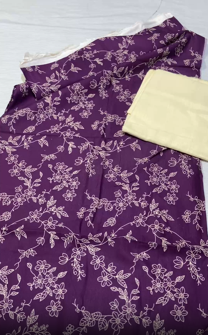 Cross Stitch Khaddar Printed (Shirt & Trouser)