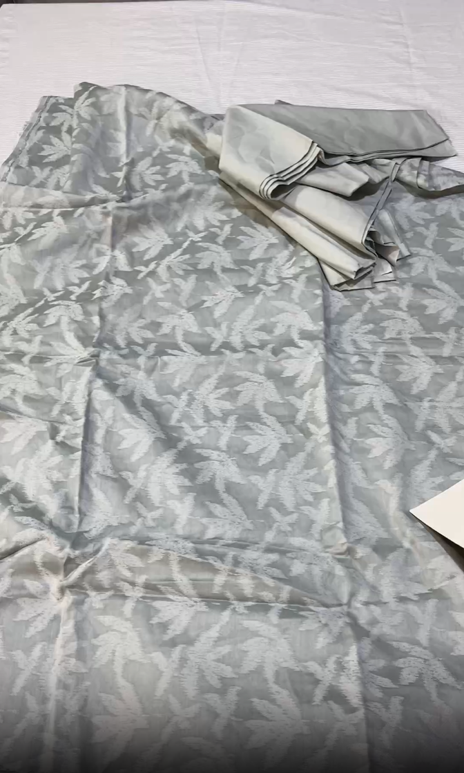 Cross Stitch Jacquard Print (Shirt & Trouser)