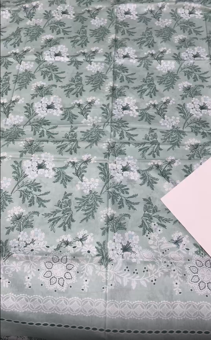 Cross Stitch Printed Lawn (Shirt & Trousers)