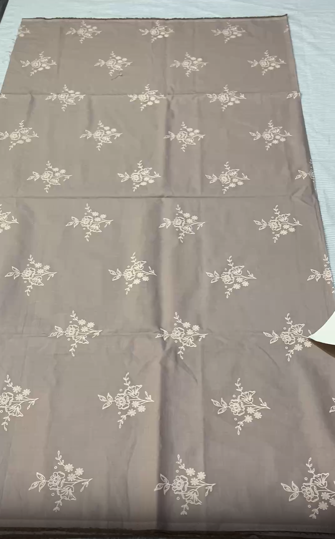 Cross Stitch Printed Lawn 2pc (Shirt & Dupatta)