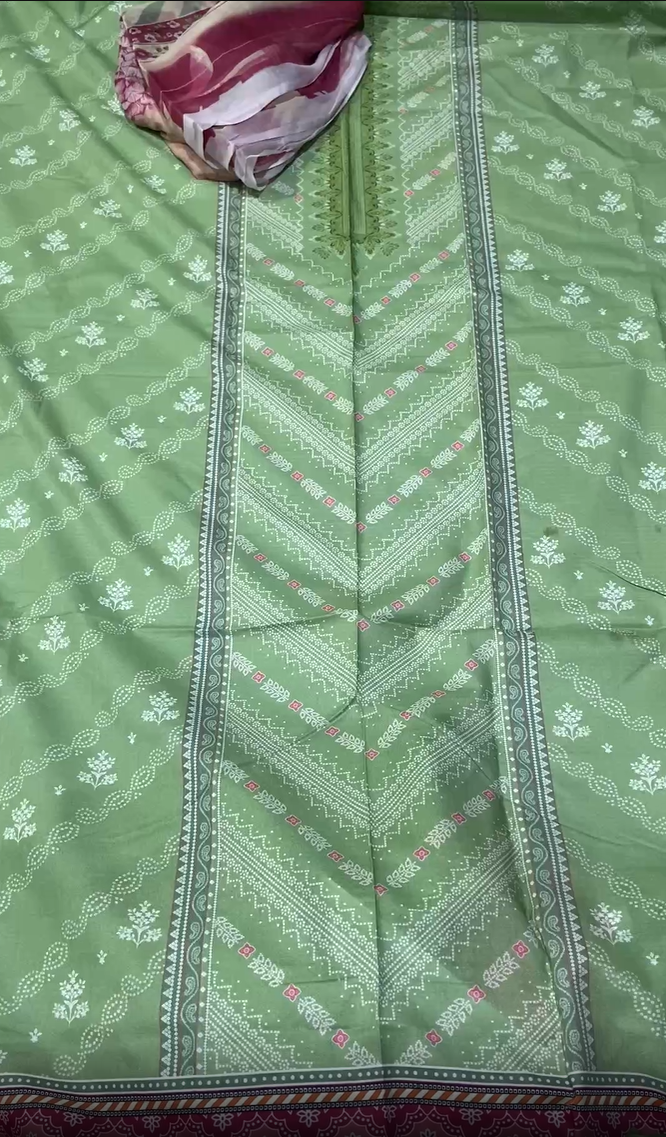 Elaf 3pc Printed Lawn