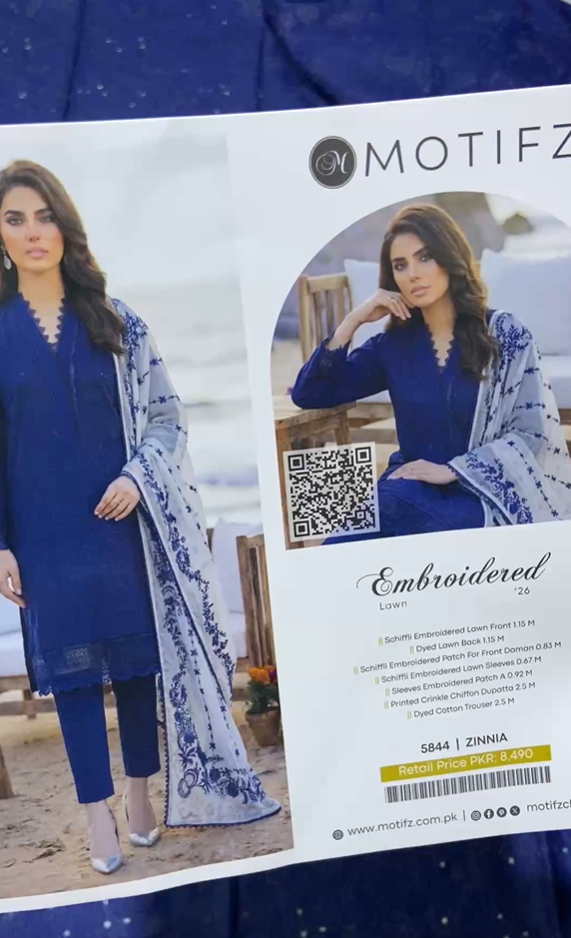 Motifz Emb Lawn 3pc