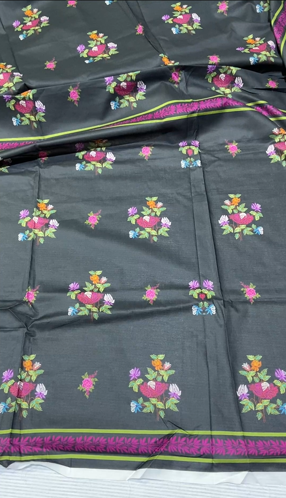 Cross Stitch Printed Lawn Shirt
