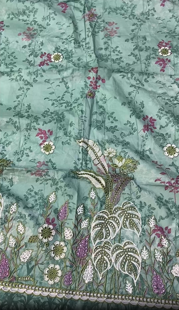 Image Lawn Embroidered Shirt