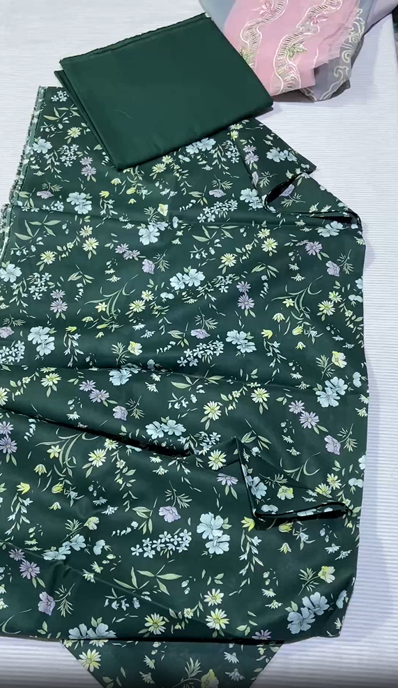 Qalamkar 3 pc Q Print