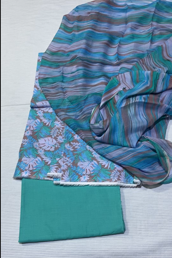 Bareeze Printed Lawn 3pc