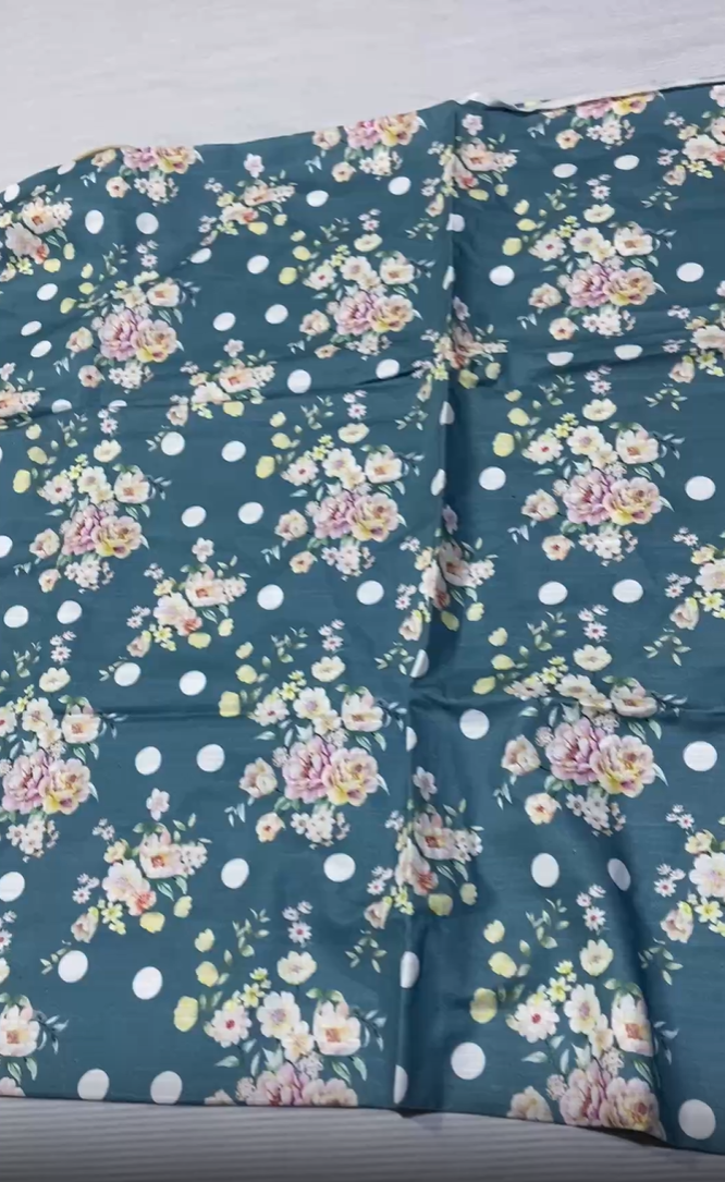 Cross Stitch Printed Khaddar 2pc (Shirt & Trouser)