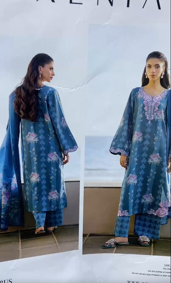 Xenia Emb Lawn 3 piece