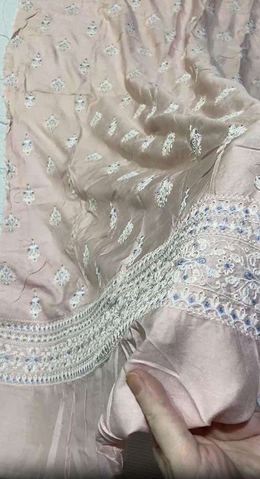 Image Cotton Satin (Shirt & shawl )