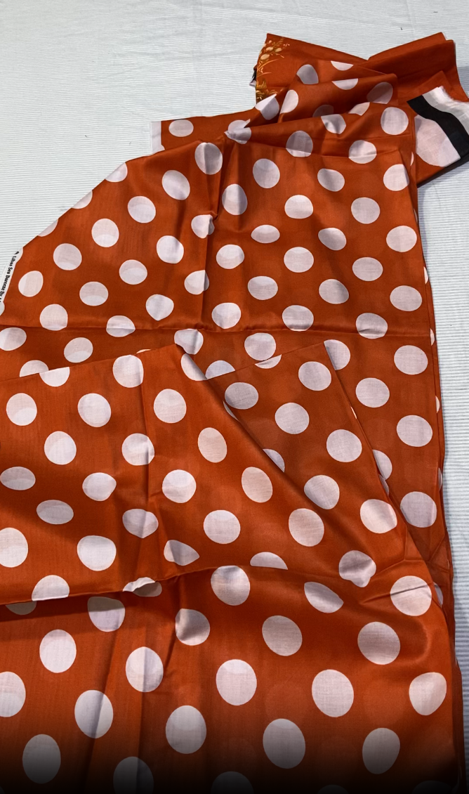 Polka Dots Lawn Printed 3pc