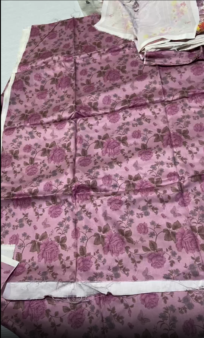 Cross Stitch Winter Marina Printed (Shirt & Dupatta)