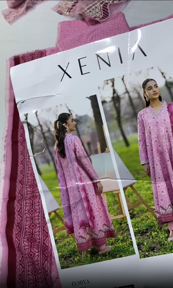 Xenia Print Lawn 3pc