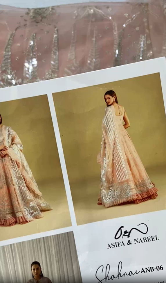 Asifa & Nabeel Luxury Net 3pc