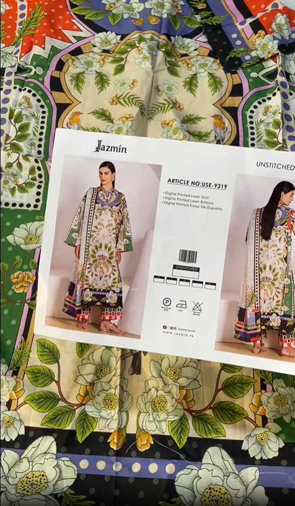 Jazmin Print 3pc Lawn