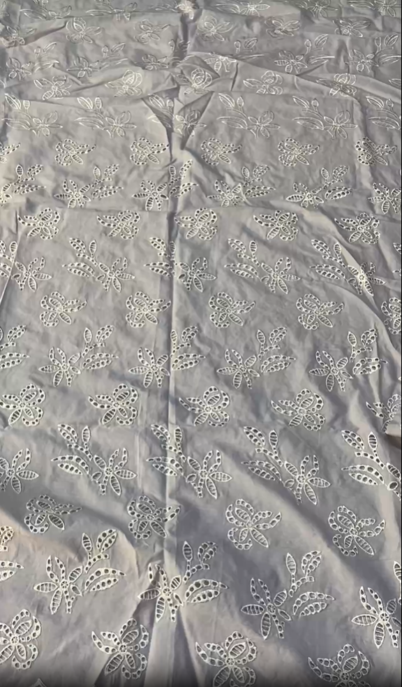 Cross Stitch Embroidered Lawn (Shirt & Dupatta) 2pc