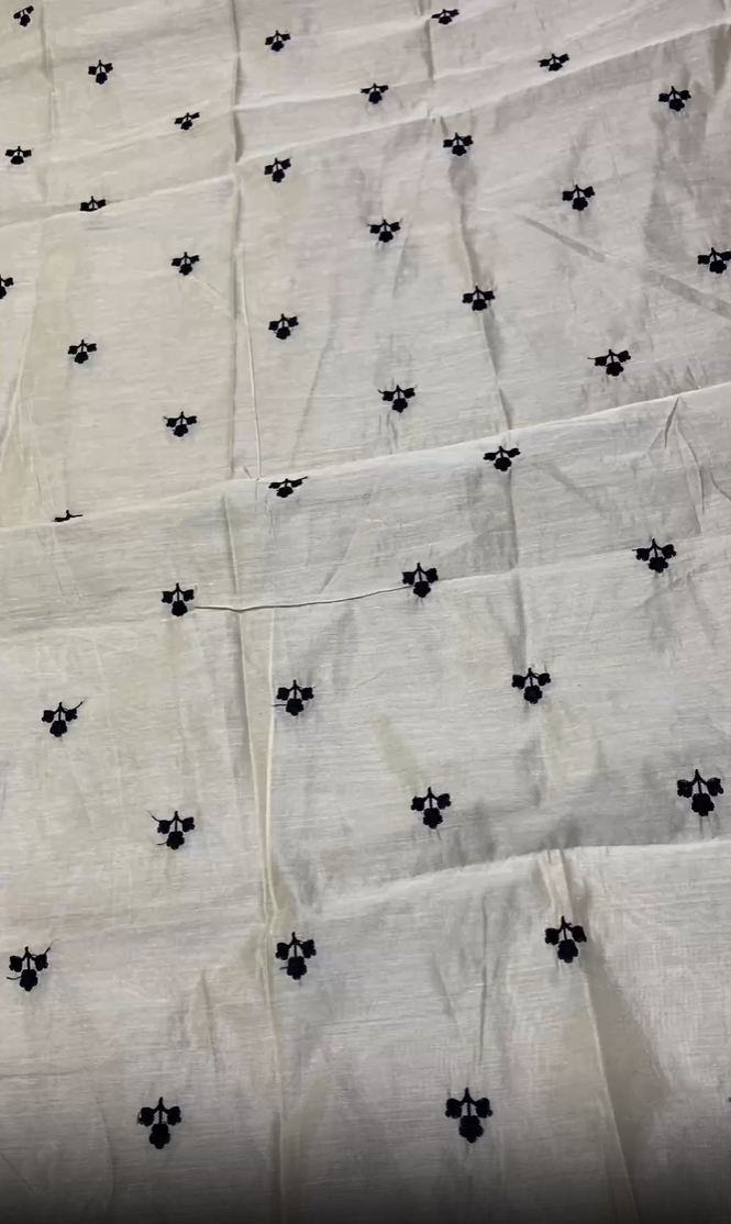 Cross Stitch Cotton Silk Shirt