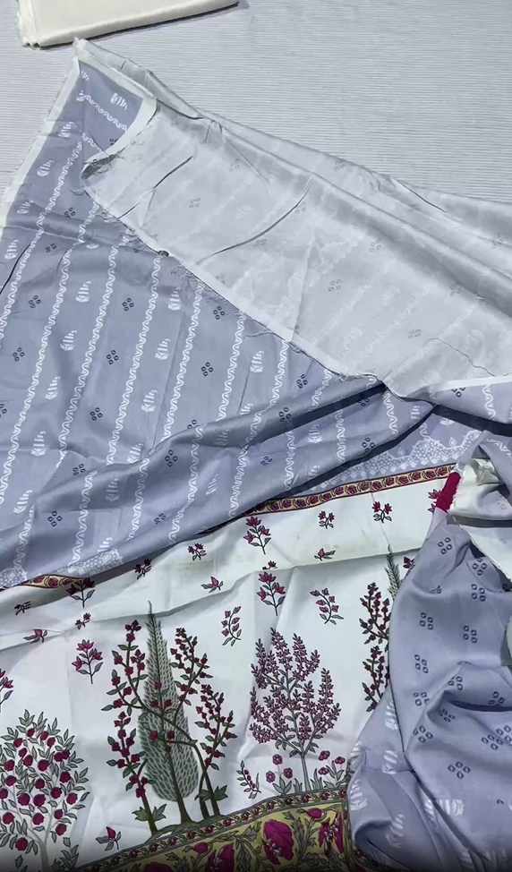 Cross Stitch Printed linen (Shirt & Trouser)