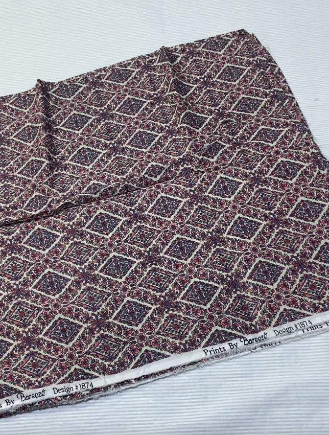 Bareeze Printed Lawn 2pc (Shirt & Trouser)