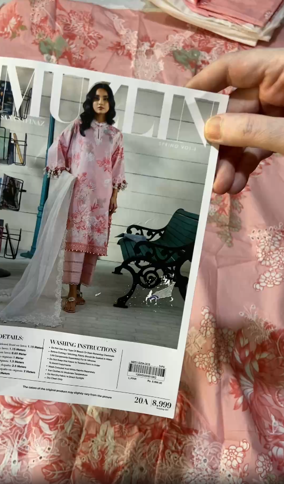 Sana Safinaz Emb Lawn 3pc