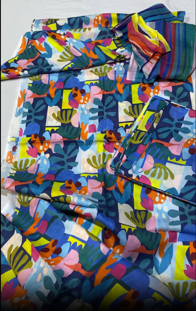 Bareeze 3pc Print Lawn