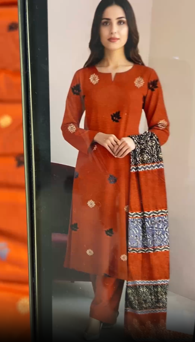 Gul Ahmed Luxury Velvet winter 3pc