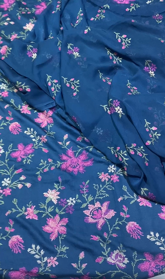 Bareeze Style Embroidered Karandi 3pc