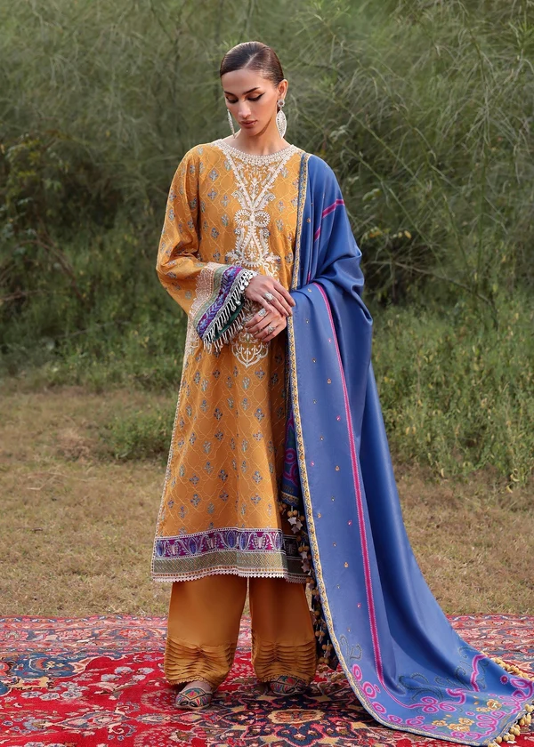 Sidaa by Sadaf Fawad Khan Marina 3pc (Gul Bahar)