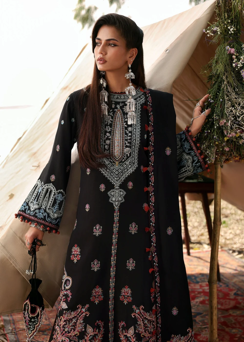 Sidaa by Sadaf Fawad Khan Marina 3pc (Chandni)